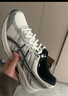 亚瑟士ASICS女鞋网面跑鞋百搭缓震运动鞋透气跑步鞋 GEL-CONTEND 4 米白色/黑色 37.5 实拍图