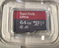 闪迪（SanDisk）64GB TF（MicroSD）内存卡 A1 U1 C10 至尊高速移动版存储卡 读速140MB/s 手机平板游戏机内存卡 实拍图
