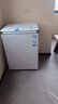 海尔（Haier）142L单温冰柜小型家用小冰柜商用减霜一级能效冷藏冷冻转换深冷冷柜小冰箱BC/BD-142GHW9D国家补贴 实拍图