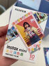 INSTAX富士instax立拍立得 一次成像相机 mini12精美礼盒 樱花宝贝 含10张fafa花边相纸 实拍图
