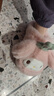 Hello Kitty女童棉拖冬季儿童室内家居鞋小孩保暖亲子拖鞋 美乐蒂粉 34/35码  实拍图