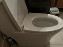 九牧（JOMOO）马桶家用一级水效防臭卫浴虹吸式马桶坐便器大冲力抗菌卫生间坐厕 【双旋暴风-无棱内壁】11396 305坑距(2515城包安装) 实拍图