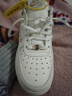 耐克NIKE女空军一号AF1 新年礼物 运动鞋FV3654-111帆白35.5 实拍图
