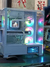 瓦尔基里（VALKYRIE）VK03TOU WHITE 白色 ATX 游戏电脑台式机箱 支持360水冷 6吋触摸屏 三面玻璃海景房 支持背插 实拍图