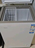 海尔（Haier）100L单温冰柜小型家用小冰柜商用减霜一级能效冷藏冷冻转换深冷冷柜小冰箱BC/BD-100GHW9D国家补贴 实拍图