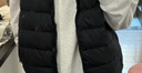 【清仓捡漏】马甲男士休闲百搭加厚秋冬防寒保暖坎肩加棉背心 黑色 3XL 建议150-165斤 实拍图