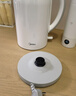 美的（Midea）电热水壶养生母婴级316L不锈钢双层无缝一体内胆防烫烧水壶 1.7L自动智能断电SH17M301PRO 实拍图
