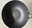 炊大皇铁锅家用无涂层不锈炒锅燃气灶专用炒锅炒菜锅平底锅极铁锅34cm 实拍图