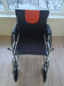 鱼跃 (yuwell)手动轮椅车H062折叠老人轻便免充气铝合金旅行手推代步 实拍图