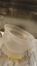 COOKSS婴儿蛋花辅食碗新生儿喂水喂奶鹰嘴碗训练吃饭硅胶吸盘碗宝宝餐盘 实拍图
