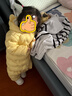 巴拉巴拉童装婴儿连体衣轻薄羽绒服宝宝衣服2025冬装抱衣爬服男童女童萌趣 黄色雪人-白鸭绒 90 cm-充绒量47g 实拍图
