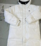 adidas通勤羽绒服 休闲长款鸭绒男女秋冬阿迪达斯官方轻运动   白色   XS 实拍图