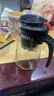 水仙飘逸杯泡茶壶家用泡茶杯茶水分离茶具套装一键过滤玻璃壶办公茶杯 侧压【飘逸壶】750ML 实拍图