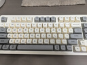 狼途（Langtu）L98奶油骑士98键 有线静音键盘 Gasket结构 RGB灯效 人体工学 实拍图