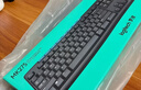 罗技（Logitech）MK275 键鼠套装 无线键鼠套装 办公键鼠套装 全尺寸 商务键鼠套装 带无线2.4G接收器 黑蓝色 实拍图