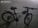 金武端自行车成人山地车公路赛车单车骑行变速超轻越野中学生初中青少年 顶配版-辐条轮-黑白色 26寸21速 实拍图