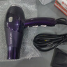 康夫（CONFU）电吹风机家用大功率吹风筒理发店专用电风吹发廊专业大风力三孔插头吹风筒2300W快速吹干头发工具 KF9897高贵紫 实拍图