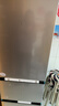海尔（Haier）「真省电」310L三门冰箱黑金净化一级能效风冷无霜BCD-310WGHD3E7WV(银)国家补贴 实拍图