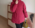 波司登冬羽绒服女士时尚商务宽松休闲加厚90绒连帽百搭舒适外套 实拍图