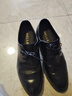 百丽情人节礼物男鞋商务正装休闲增高真皮鞋A0916 黑色-无钉版 42 实拍图
