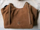 半坡饰族（bampo）禾序托特包 头层牛皮单肩包新款通勤大容量麂皮腋下包元旦礼物 枇杷棕724 晒单实拍图