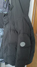 京东京造羽绒服男鸭绒加厚防寒工装面包服防泼水冬季外套短款 黑色 M 实拍图