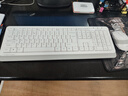双飞燕（A4TECH）FG1010 飞时代键鼠套装无线 台式电脑笔记本外接办公薄膜键盘鼠标套装无线便携 象牙白 实拍图