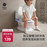 babycarebc马桶坐便器蹲便器儿童马桶仿真马桶坐便圈2-6岁宝宝便盆蒙因蓝 实拍图