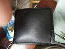 书果儿(SHU GUO ER)新款男士钱包铁边韩版青年男式钱夹潮流卡包 黑色竖款#B141 实拍图