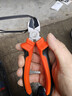 绿林（GREENER）家用6寸斜口钳电工专用剪钳工业级水口钳可剪钢丝偏口钳子 实拍图