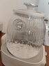 美的（Midea）0胶水全玻璃全自动养生壶 1.2L大容量办公室多功能茶漏煮茶壶 烧水壶24h恒温可煮小米 1.2L 加厚高硼硅玻璃MK-YS12B302J 实拍图