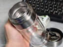 繁简茶水分离杯男女双层玻璃杯迷你网红水杯子便携旅行创意泡茶杯 实拍图