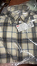 优衣库男女装法兰绒格子衬衫长袖衬衣薄外套481225 481225/30浅米色 S 实拍图