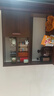 府立实木餐边柜靠墙一体酒柜茶水柜厨房橱柜客厅置物柜子储物柜收纳柜 【宽操作台】胡桃色83*41.5*171.5 送工具自行安装 实拍图