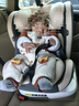 Heekin德国 儿童安全座椅汽车用0-4-12岁婴儿宝宝360度旋转ISOFIX硬接口 时尚灰(ISOFIX+360度旋转) 实拍图