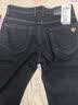 真维斯（Jeanswest）牛仔裤男士加绒直筒宽松男裤冬季长裤弹力休闲裤子黑色加绒30 实拍图