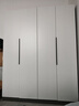 唯优衣柜家用卧室平开门柜子大衣柜轻奢简约大简易衣橱组装收纳 140CM四门主柜 实拍图