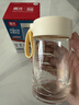 富光清然玻璃杯 高硼硅玻璃水杯子 女生便携牛奶咖啡刻度茶杯330ml 实拍图