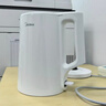美的（Midea）电热水壶家用烧水壶年货小容量 0涂层 食品级304不锈钢 双层防烫 全钢无缝1.5L黄金容量 MK-HJ1566 实拍图