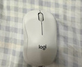 罗技（Logitech）M221 轻音鼠标 无线鼠标 办公鼠标 对称鼠标 带无线微型接收器 米白色 实拍图