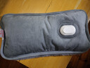 暖忆电热水袋注水暖水袋充电暖手宝大姨妈神器热敷袋理疗袋暖肚长款灰 实拍图