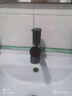万和（Vanward）面盆水龙头冷热双控枪灰双出水可抽拉浴室卫生间洗脸台盆龙头M12Q 实拍图