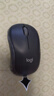 罗技（Logitech）M185鼠标 无线鼠标 办公鼠标 对称鼠标 黑色灰边 带无线2.4G接收器 实拍图