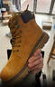 骆驼（CAMEL）王俊凯同款马丁靴高帮秋户外工装大黄靴男 GE122W7757T 金黄 43 实拍图