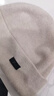 玖慕（JIUMU）纯羊毛保暖毛线帽秋冬针织帽冷帽冬帽冬天户外护耳防寒帽子男冬季 实拍图