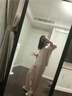 金三塔真丝睡衣女100%桑蚕丝外穿丝滑亲肤两件套睡裤居家服礼物 [热荐]19姆米香妃色 L 实拍图