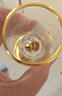 卢咖芮斯二两金山白酒杯水晶玻璃金箔100ml酒盅带刻度2两杯酒具 金山2两杯6只100ml6只 实拍图