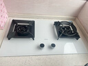 老板（Robam）盐系G1灶具JZT-57BA-G1燃气灶盐系烟灶联动灶家用天然气双灶5.2kW猛火灶 实拍图