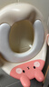 世纪宝贝（babyhood）儿童马桶圈男女宝宝坐便器马桶辅助便圈PVC软坐垫 小兔子 甜橙粉 实拍图