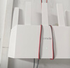 Tenda腾达路由器【千兆WiFi6+穿墙王】无线AX3000信号增强家用放大器Mesh限时补贴金榜一名云霄白立式 实拍图